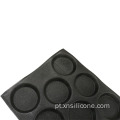 Grado em alimentos não -estick 14 Buns Buns Silicone Baking Mold